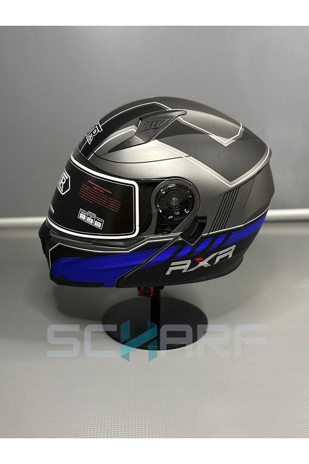 HELMETS JK-908 Güneş Vizörlü Çene Açılır Kask - 4