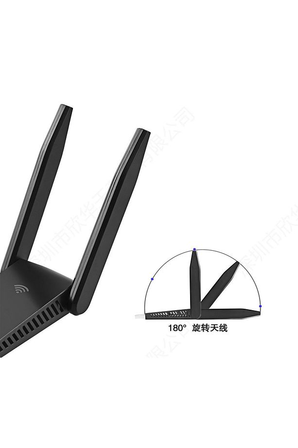 Yüksek Kalite Çift Antenli Ac1300 Mbps Dual(ÇİFT) Bant Usb 3.0 Adaptör Kablosuz Usb Wifi Adaptörü - 6