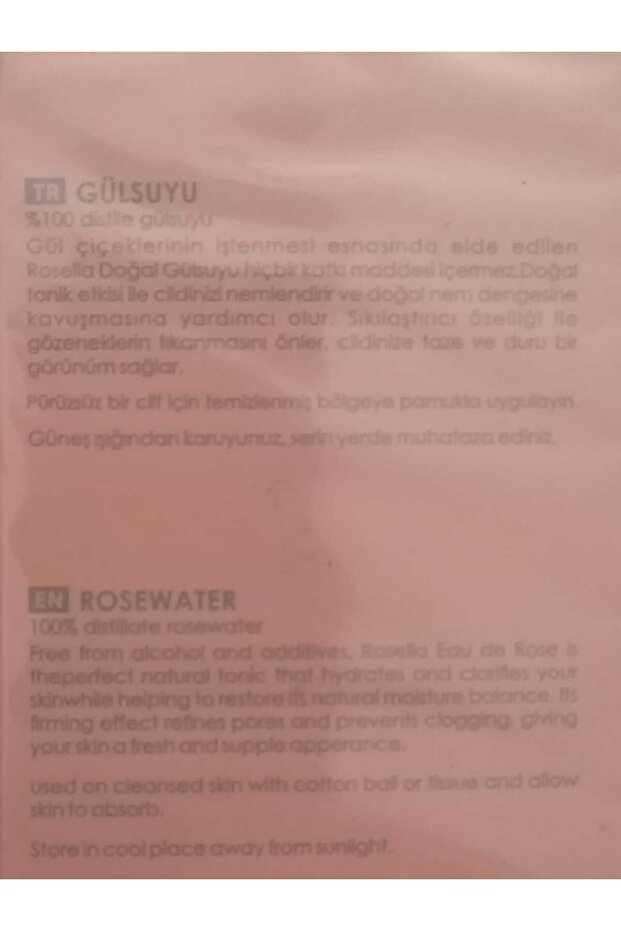 Doğal Gül Suyu – 360 ml - 7