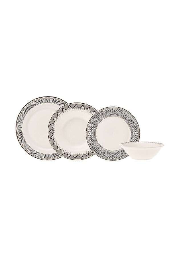 Elegance Bone Globe 24 Parça 6 Kişilik Yemek Takımı - 9