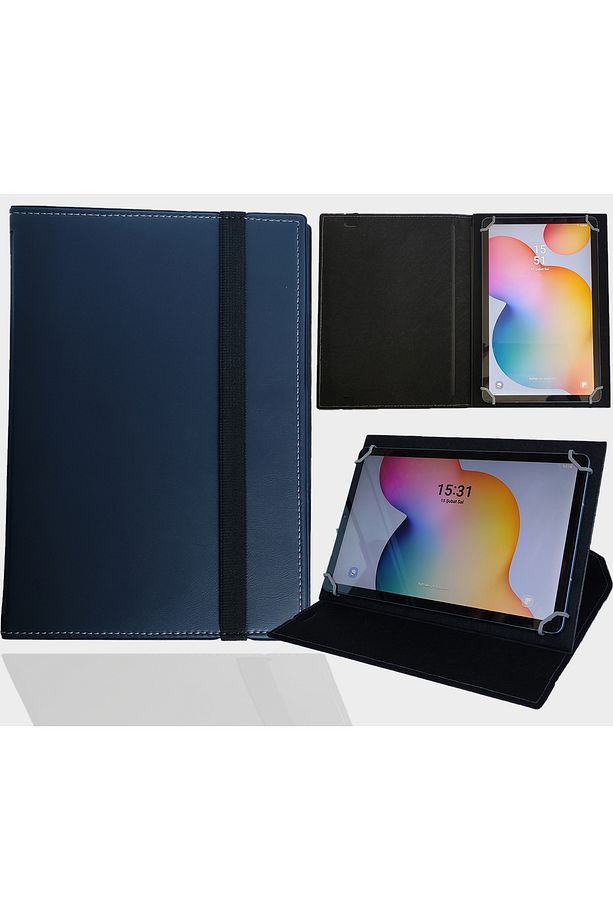 HUAWEI MEDIAPAD T5 10 OCTA CORE 10.1" Tablet Uyumlu Standlı Üniversal Kapaklı Tablet Kılıfı - 1