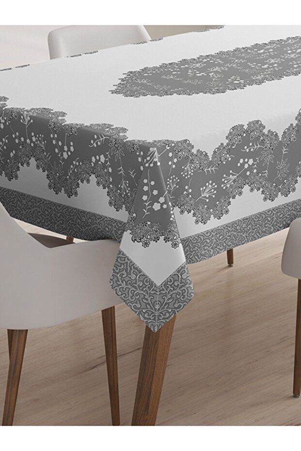 مفرش طاولة عملي منقوش مناسب للاستخدام اليومي - 2