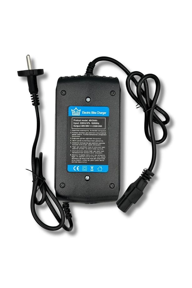 12v 24 Ah Elektrikli Bisiklet Aküsü 4'lü Set Jel Akü ve 48v 24ah Şarj Cihazı Seti - 6