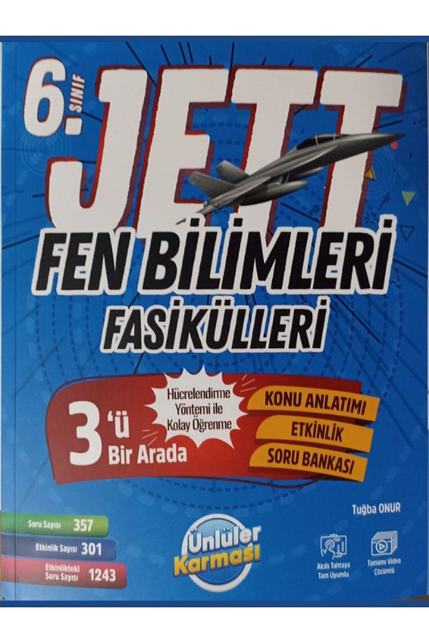 Ünlüler Karması 6. Sınıf Jett Fen Bilimleri Fasikülleri - 3