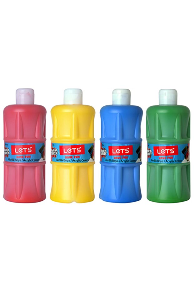 Akrilik Boya 500 ml 4lü Set - 1