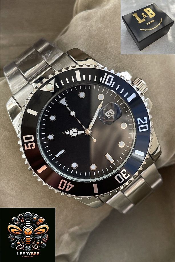Yeni Model Işlemeli Metal Kordon Erkek Kol Saati - 3
