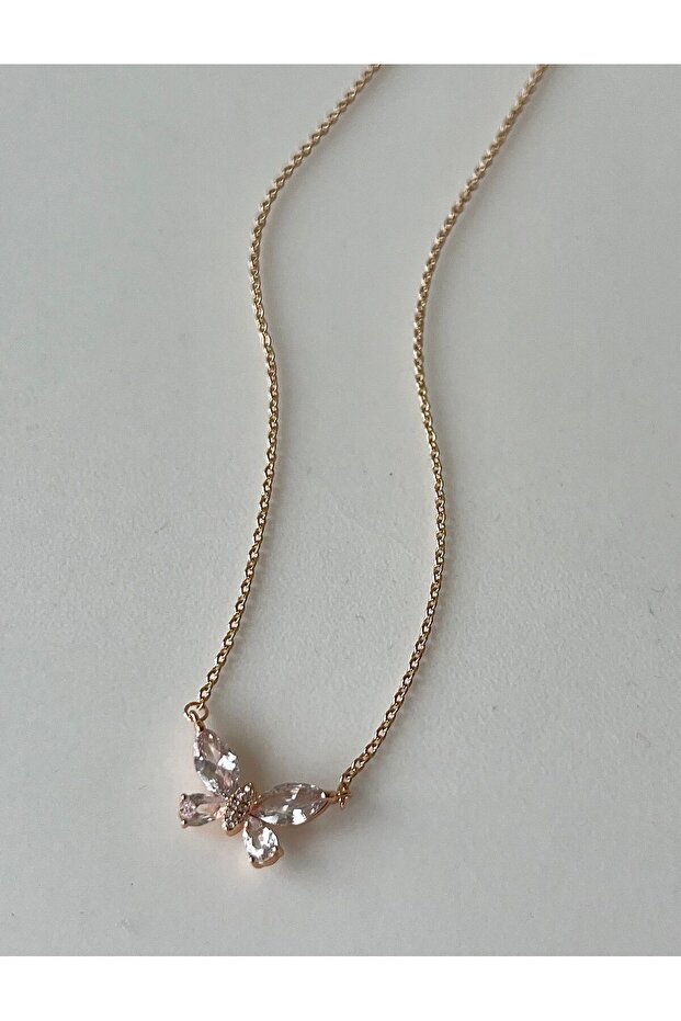 Butterfly Design on Steel Necklaces