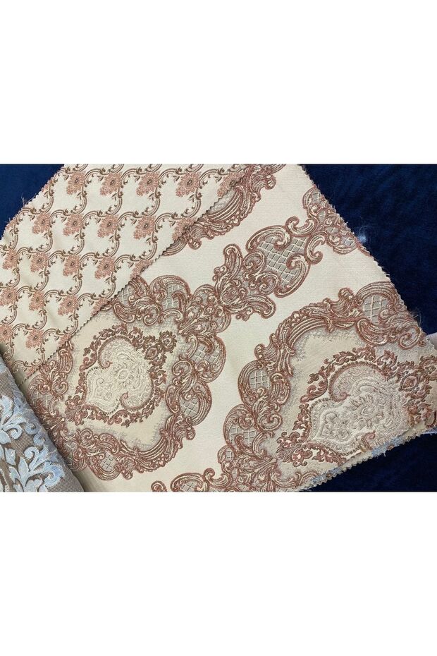 Saten Damask Döşemelik Kumaş - 1