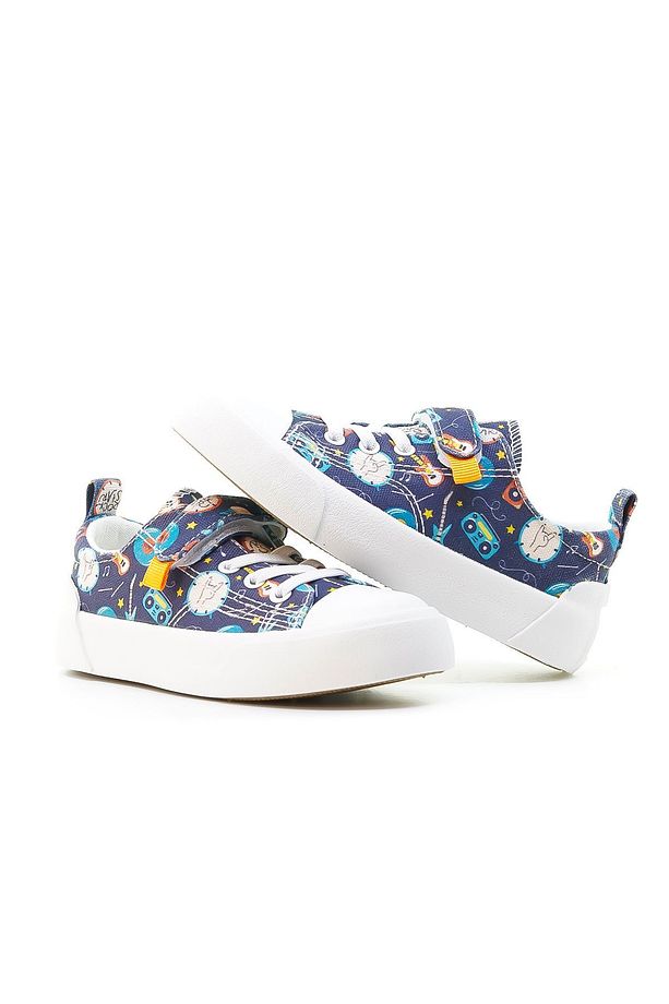 VİCCO LEE UNISEX ÇOCUK BASİC ANATOMİK TABAN KETEN GÜNLÜK AYAKKABI (26-38)  24Y 346.141 EU SAKS MAVİ - 6