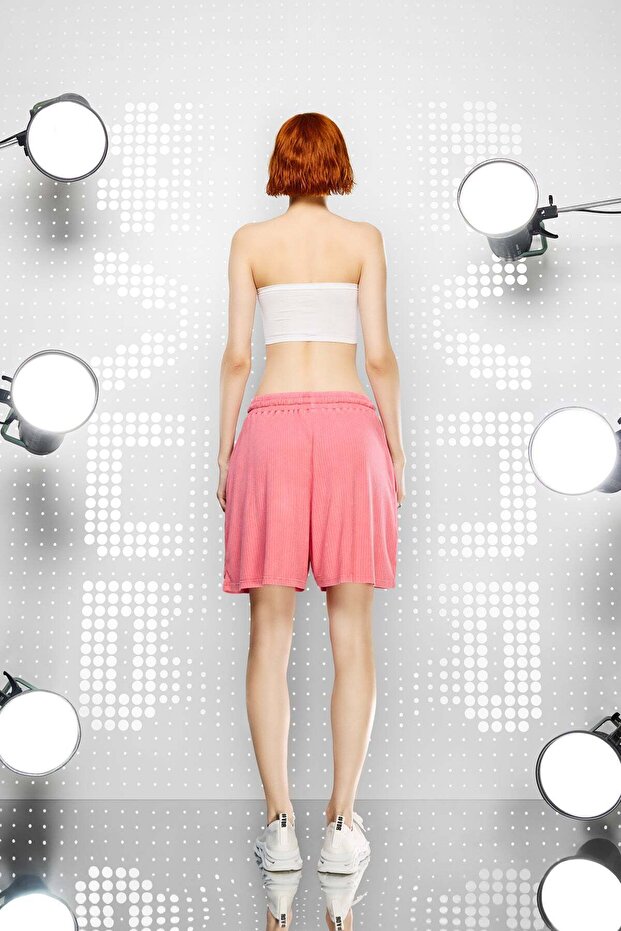 Pembe Şort 15028 - 4