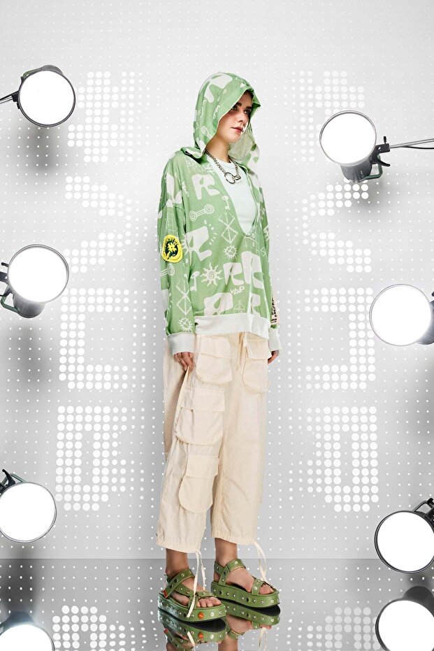 Su Yeşili Sweatshirt 15161 - 3