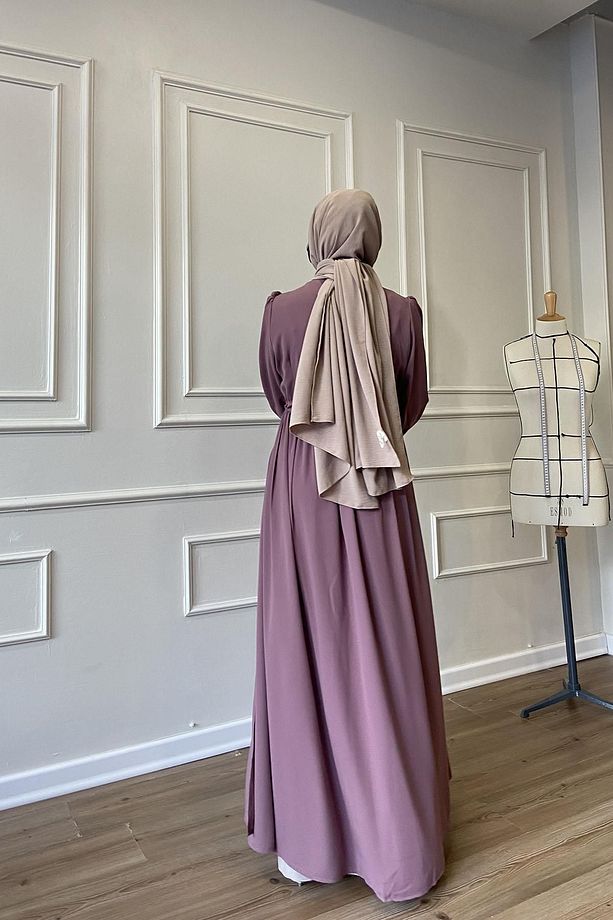 Hürrem Elbise Ferace Gül Kurusu - 7