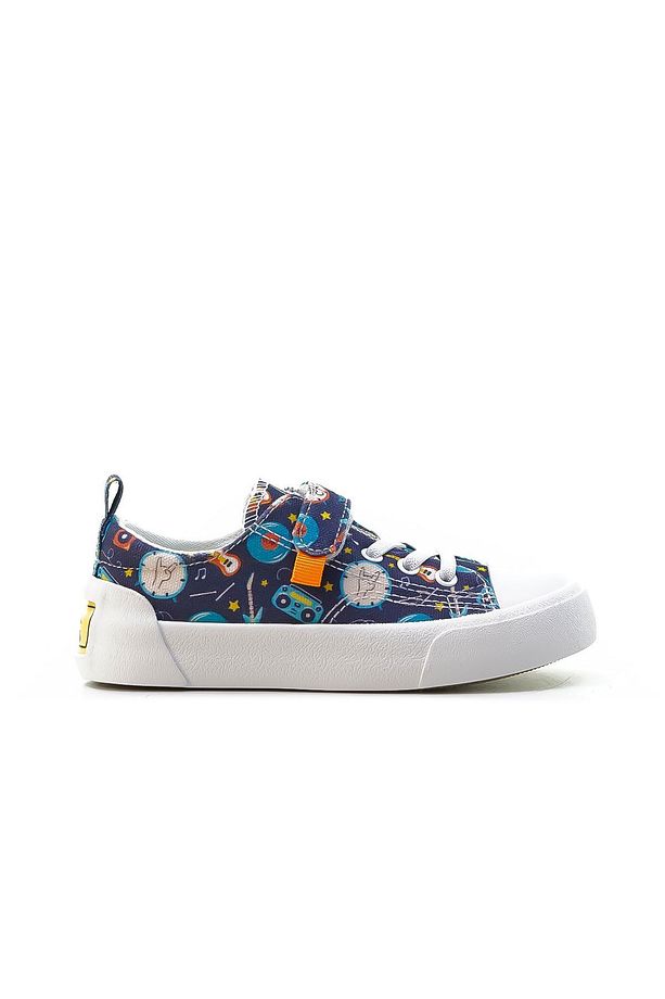 VİCCO LEE UNISEX ÇOCUK BASİC ANATOMİK TABAN KETEN GÜNLÜK AYAKKABI (26-38)  24Y 346.141 EU SAKS MAVİ - 1