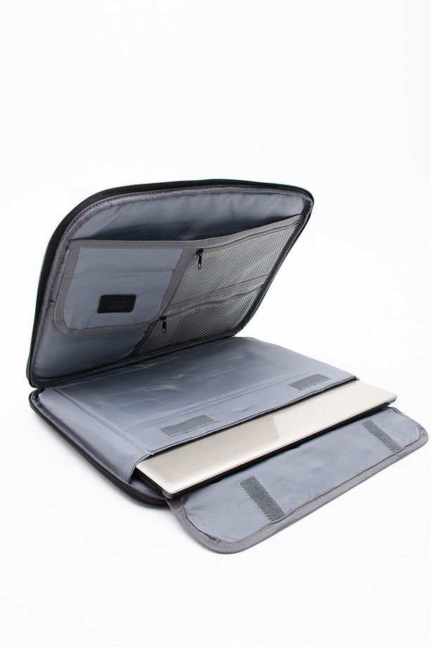 ççs 71423 slim laptop çantası suya dayanıklı  korunaklı GRİ - 1