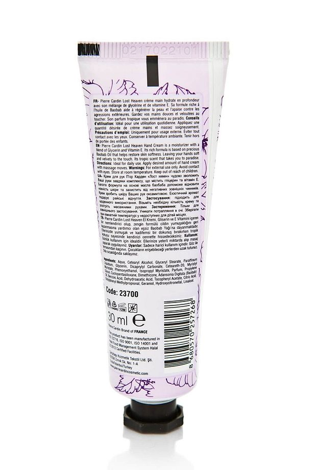 Baobab Yağı Içeren E Vitaminli Nemlendiri El Kremi - Lost Heaven Hand Cream 30 Ml 8680570257268 - 2