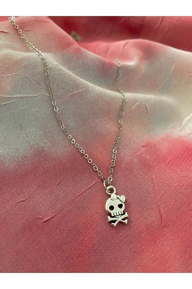 Minimal Monster High Skull Cosplay Kolye - 1