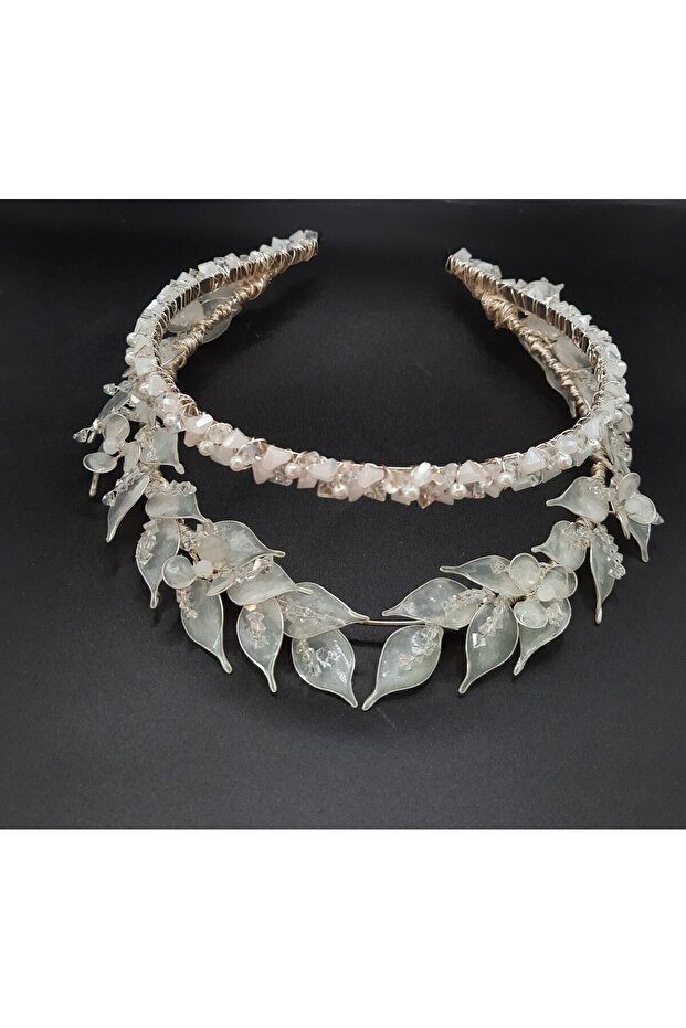 تاج موديل أوراق الشجر المزدوجة - 3