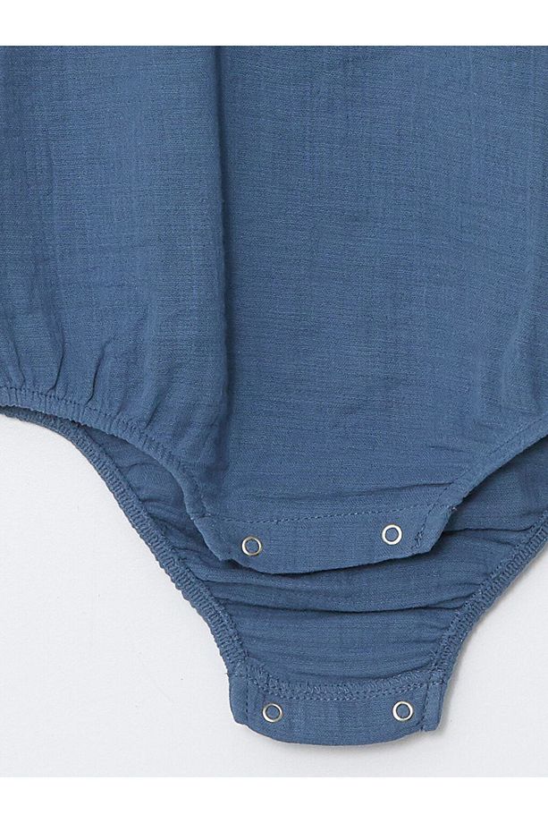 Bisiklet Yaka Basic Erkek Bebek Çıtçıtlı Body - 3
