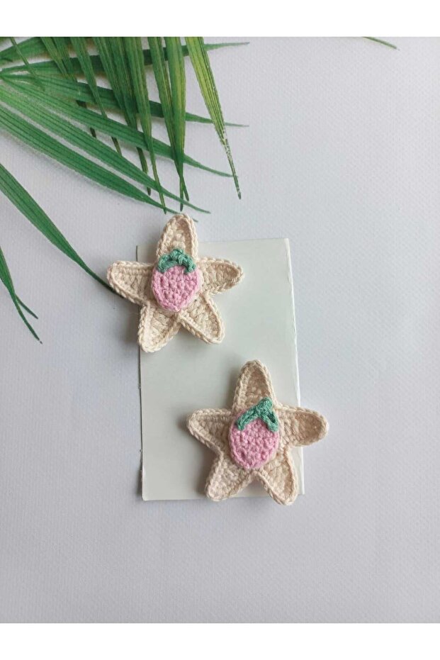 Toka Yıldız Strawberry 2-Piece Niche Children's Snap Buckle