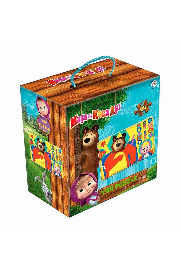 Maşa Koca Ayı Dev Yer Puzzle - 1