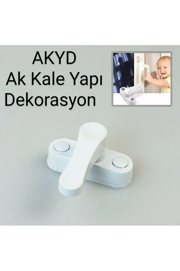 Pvc Pimapen Cam Balkon Kapısı Güvenli Emniyet Kilidi 1 Adet Döküm Demir Not: Plastik Değildir - 4