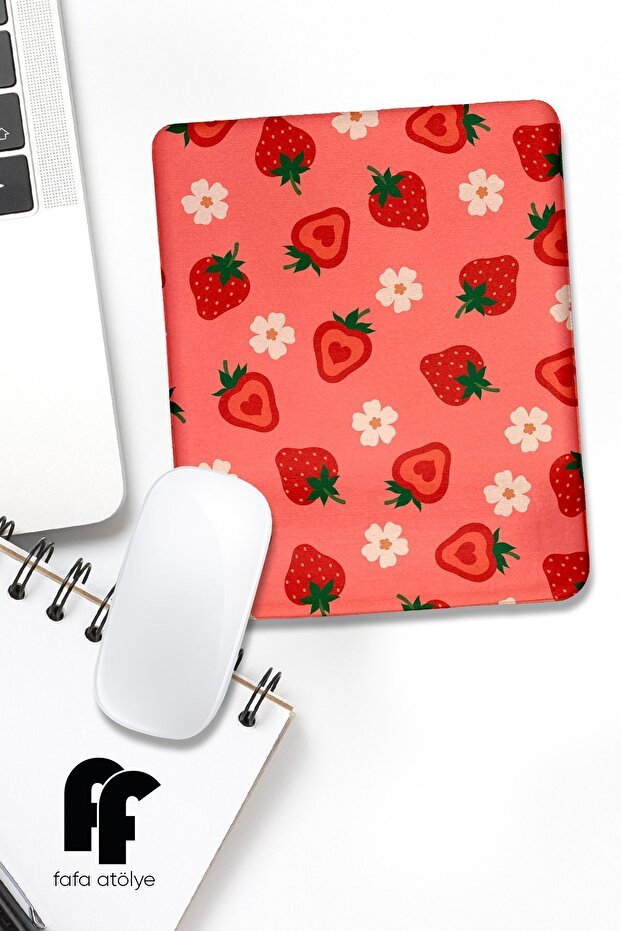 Mouse Pad Bilek Destekli Çilek - 1