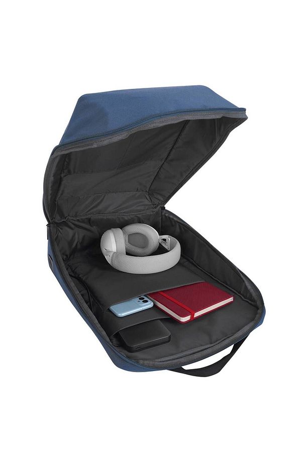 Sırt Okul Çantası Rahat Hafif 14.0''-15.6'' Notebook Uyumlu Mavi Gri - 4