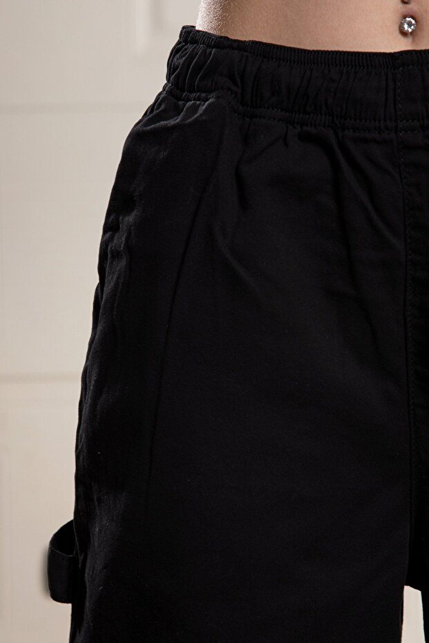 Straight Cut Cargo Pants - 6
