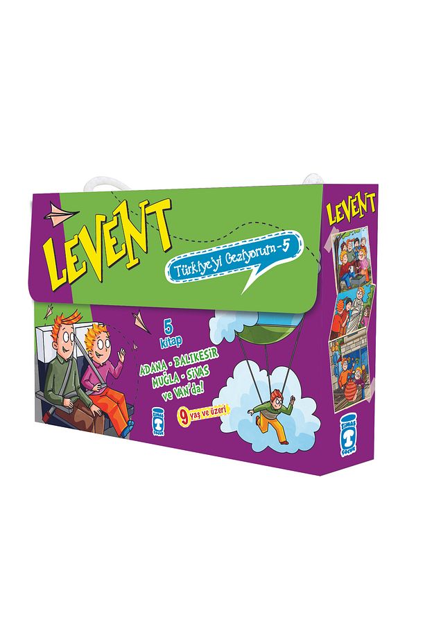 Levent Türkiye'yi Geziyorum 5 Set (5 KİTAP) - 1
