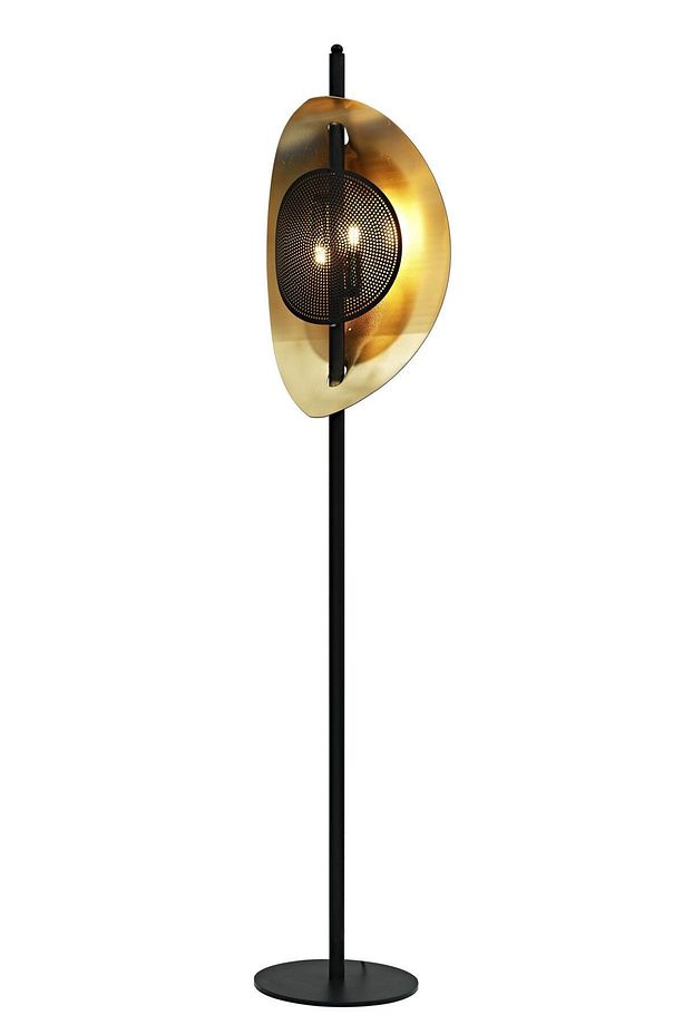 Siyah/sarı Yaldız Boyalı Modern Lambader Plc-1202-l-bsy - 1