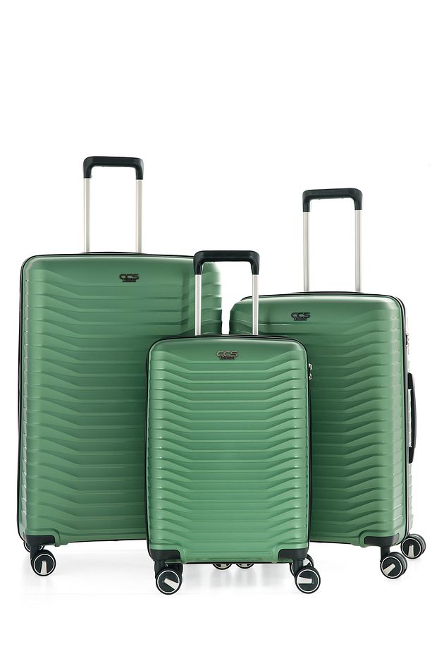 ÇÇS 5235 POLİPROPİLEN 3 LÜ VALİZ SETİ - 1