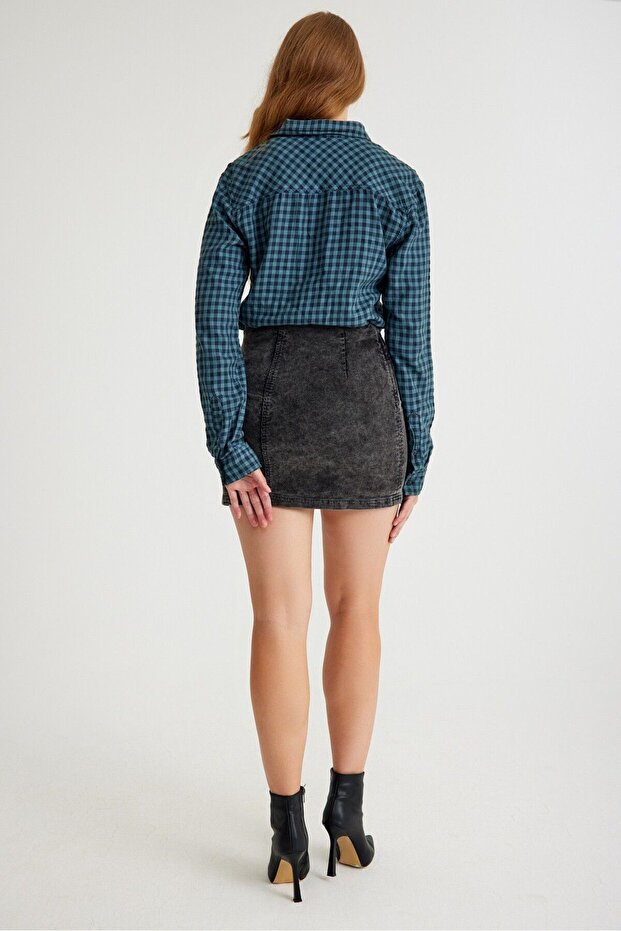 Kadın Oduncu Gömlek - 6