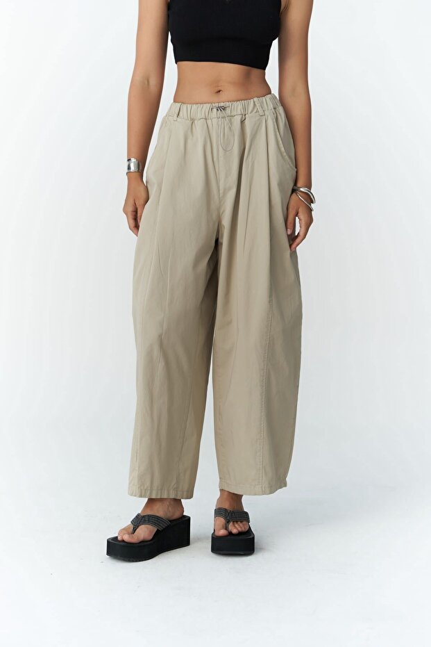 Gael Bej Salaş Pantolon - 6