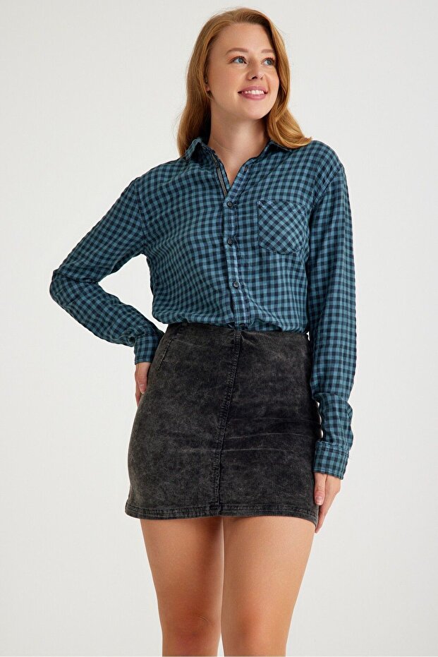 Kadın Oduncu Gömlek - 1