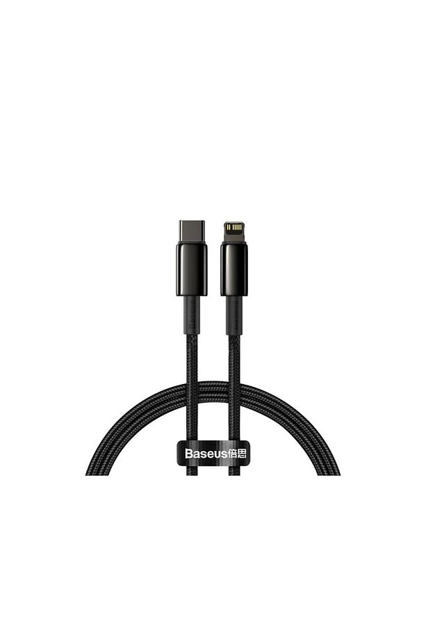 Tungsten Gold Type-c To Ip Pd 20w 2 Metre Fast Charging Data Cable - 1