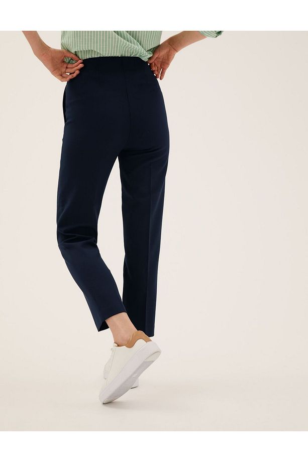 Yüksek Bel Tapered Fit Pantolon - 1