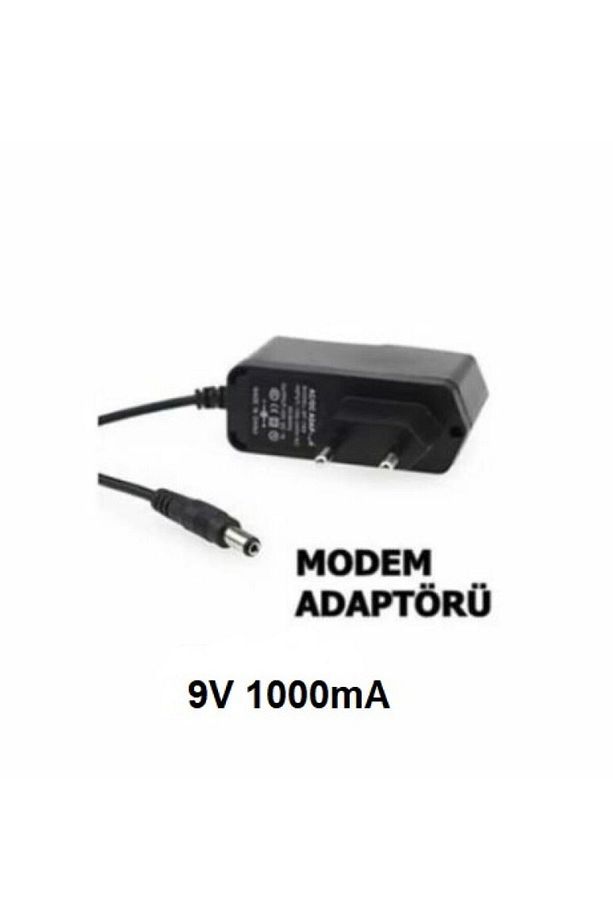 9v-1000ma - Ac Adaptör Splitter/modem Adsl Vdsl Adaptörü Model: Jy-09100 - 1