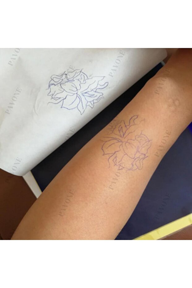 DÖVME TRANSFER KAĞIDI - 4 AŞAMALI - KARBON SPİRİT - 10 ADET - TERMAL DÖVME TRANSFER - 4