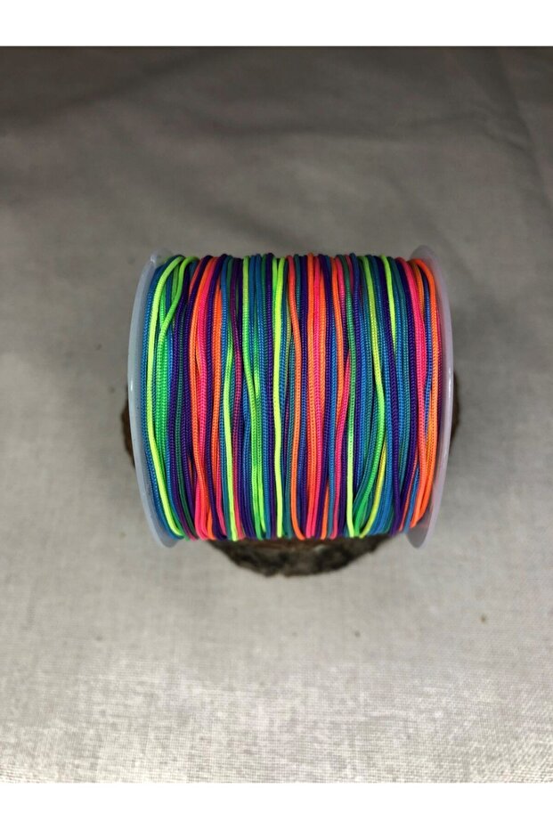 50 Meters Rainbow Color Jewelry (Parachute) String (0.8 mm) – Knitting String