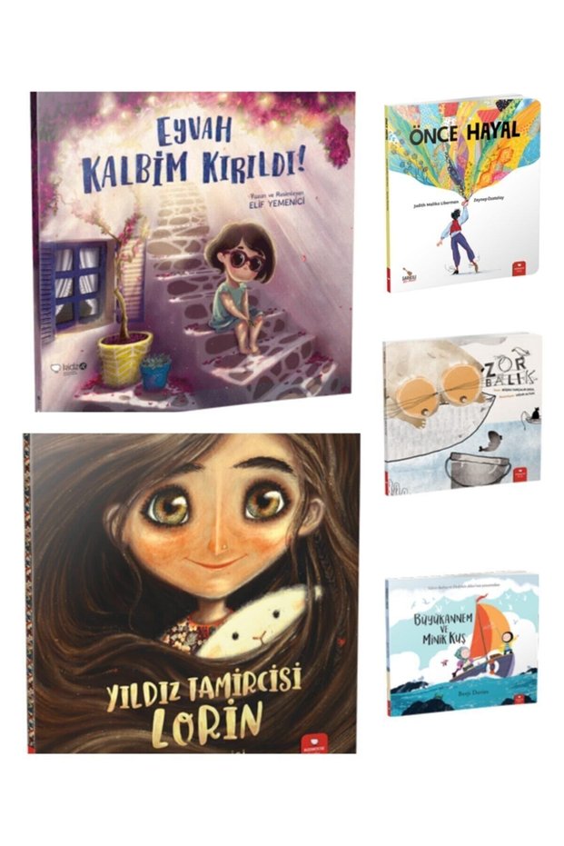 Önce Hayal ;+ Eyvah Kalbim Kırıldı Most Read Books 5-Book Set