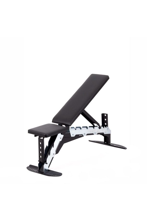 Çalışma İstasyonu Half Squat Rack & Barfiks ve Ayarlı Sehpalı 100 kg Düz bar ve Z barlı Halter Set - 3