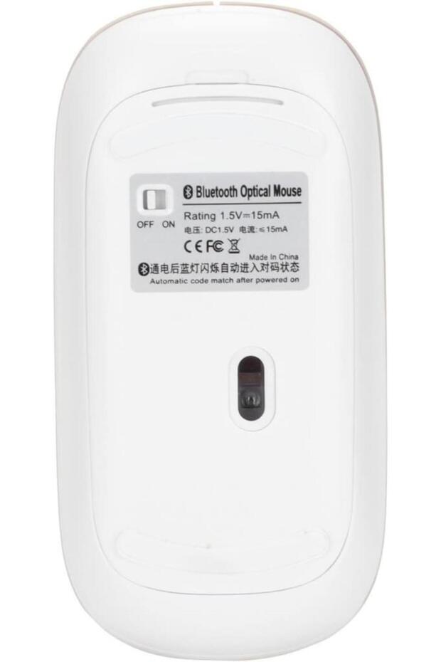 Chuwi Ubook X Pro 13" Uyumlu Kablosuz Bluetooth Pilli Optik Mouse - Yeşil - 4
