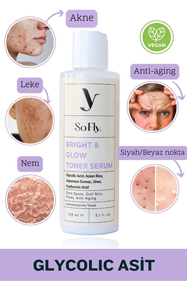 Bright & Glow Toner Serum 150 ml - 1