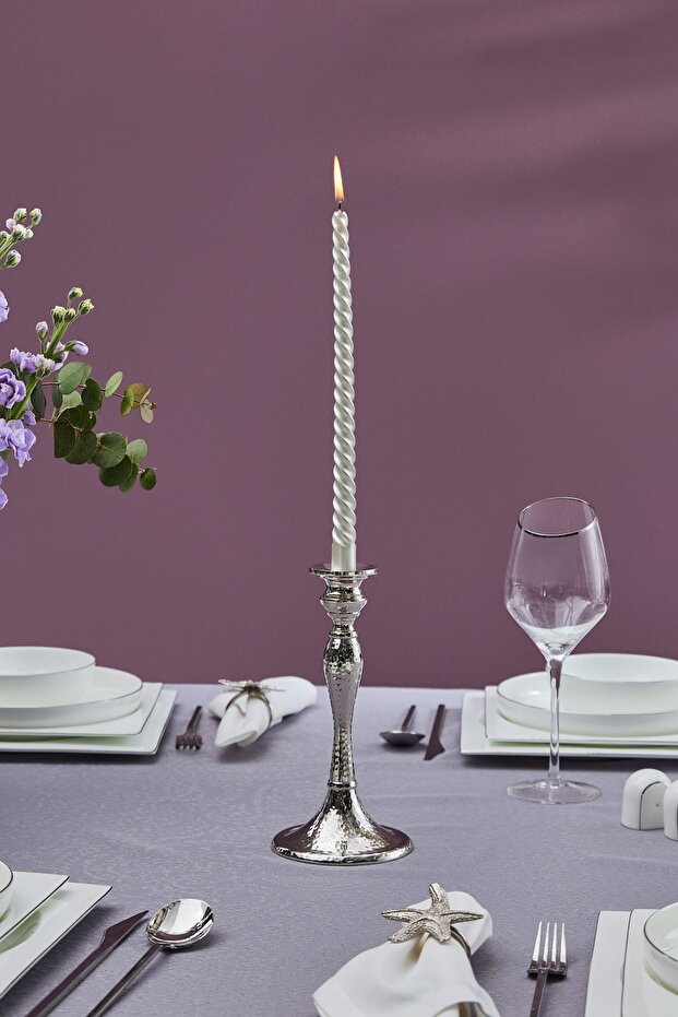 Şamdan Silver 26 Cm - 1