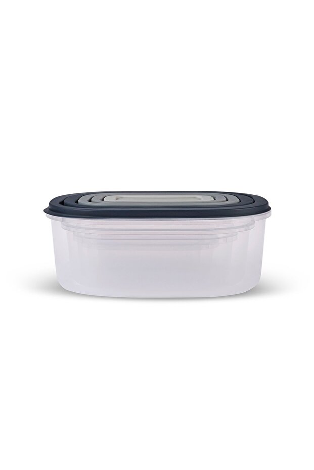 Mila 5-Piece Storage Container Gray - 4