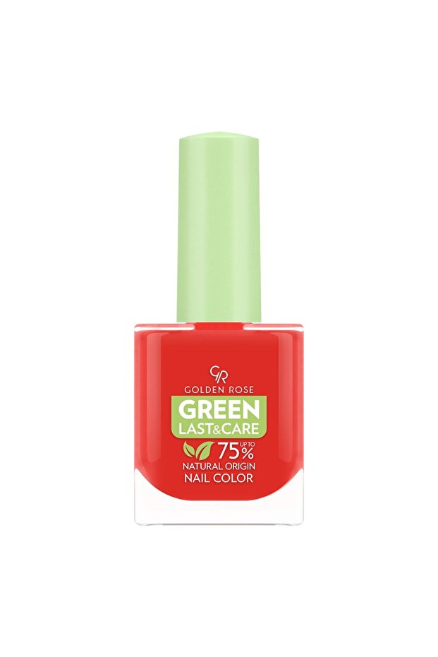 GREEN LAST&CARE NAIL COLOR NO: 124