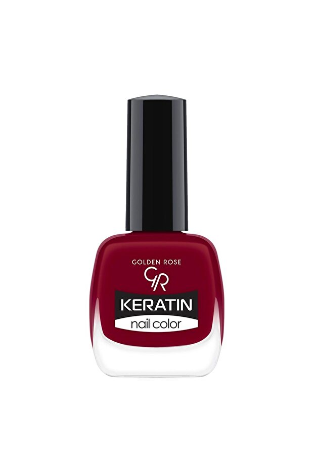 KERATIN NAIL COLOR NO:41 DARK RED