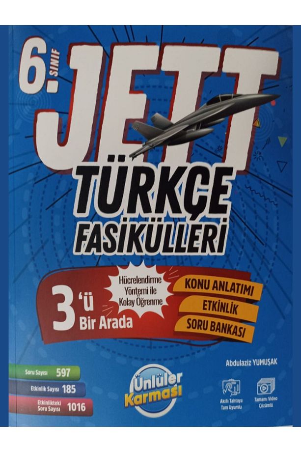 Ünlüler Karması 6. Sınıf Jett Türkçe Fasikülleri - 3