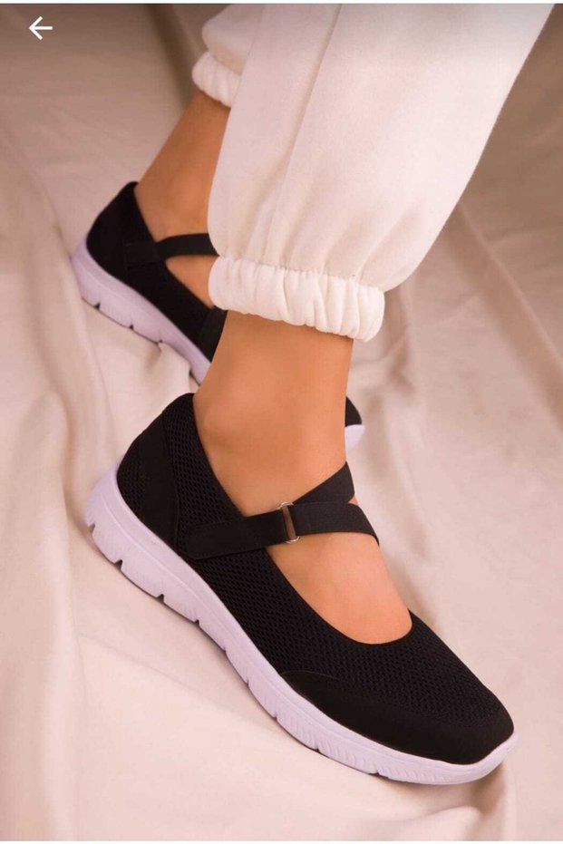 Flexible Faylon Sole Comfortable Sports Ballerina Shoes with Full Orthopedic Ankle Elastics