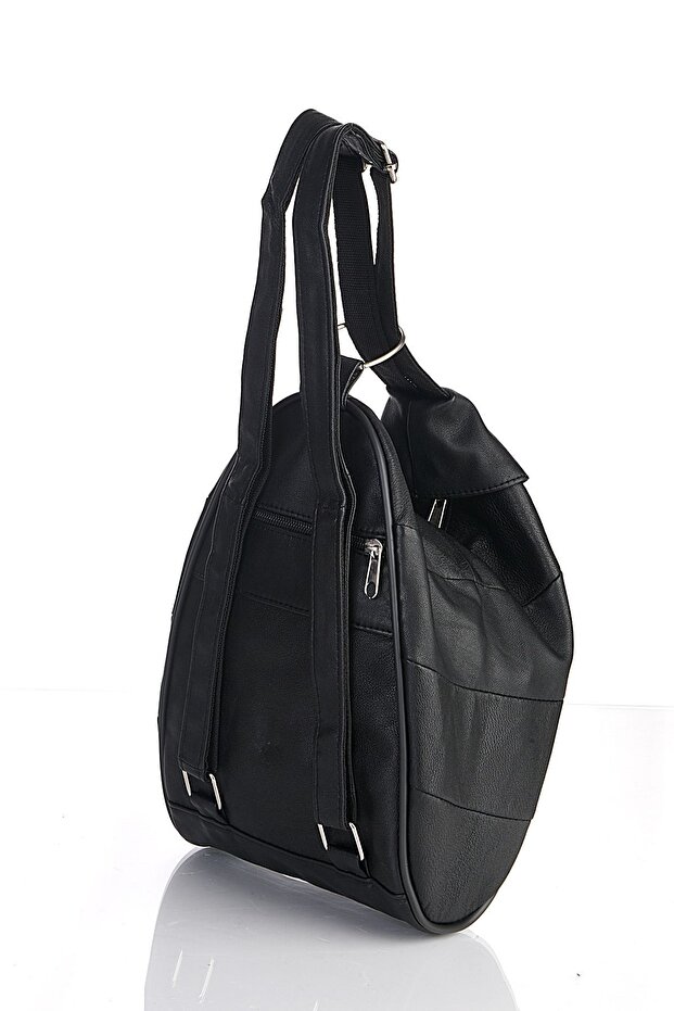 حقيبة ظهر صغيرة من الجلد الطبيعي من أمور - 4